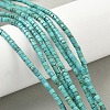 Dyed Natural Magnesite Beads Strands G-M448-C01-01-1