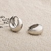 Brass Hoop Earrings EJEW-U055-21P-1