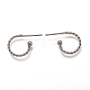 Non-Tarnish 304 Stainless Steel Stud Earring Findings STAS-L252-001P-2