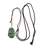 Natural Jadeite Pendant Necklaces G-H306-05-04-2