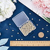 CREATCABIN 200Pcs Brass Spacer Beads KK-CN0002-74-3