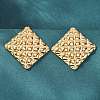 304 Stainless Steel Stud Earrings for Women EJEW-K306-08G-2