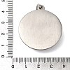 304 Stainless Steel Pendants STAS-Z067-03P-3