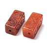 Dyed Natural Myanmar Jade Carved Beads GG-CBABA9C-07-3