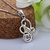 925 Sterling Silver Butterfly Hollow Pendants STER-BB57675-3