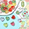 30Pcs 5 Colors Transparent Acrylic Beads MACR-CJ0002-44-3