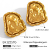 304 Stainless Steel Stud Earrings FS-WGFFC24-01-1
