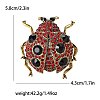 Alloy Rhinestone Brooch for Backpack Clothes PW-WG27B6F-04-1