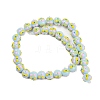 Baking Paint Glass Enamel Beads LAMP-R004-05B-2