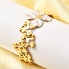 304 Stainless Steel Cuff Bangles for Women BJEW-F509-03E-G-2