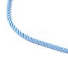 2MM Round Nylon Milan Cord Necklace Makings MAK-F038-C34-G-3