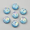 Transparent Resin Cabochons RESI-WH0038-47B-1