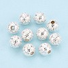 925 Sterling Silver Beads STER-N017-22A-S-1