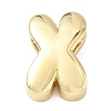 Brass Initial Beads KK-B167-27G-01X-1