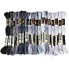 Polyester Embroidery Threads OCOR-WH20074-13B-01C-1