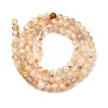 Natural Citrine(Heated) Beads Strands G-G155-B03-01-A-3