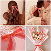 1Roll Solid Color Organza Ribbons ORIB-CY0001-02E-4