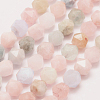 Natural Morganite Beads Strands G-E359-14-8mm-1