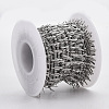 Tarnish Resistant 304 Stainless Steel Curb Chains STAS-R100-10-3