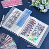 26 Pages Rectangle Plastic Card Storage Albums AJEW-WH0348-29B-4