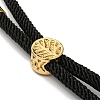 Nylon Cords Bracelet Makings Fit for Connector Charms AJEW-P116-01G-12-3