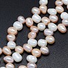 Natural Cultured Freshwater Pearl Beads Strands PEAR-G004-03F-01-X-1