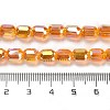 Electroplate Glass Beads X1-EGLA-D030-19D-4