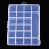 Rectangle Polypropylene(PP) Bead Storage Container CON-N013-07-1