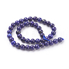 Natural Lapis Lazuli Beads Strands G-G087-4mm-2