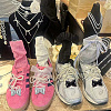 4 Pairs 4 Styles Imitation Leather Shoe Buckle Clips AJEW-FG0004-56-7