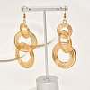 Fashionable Vintage Geometric Multi-layer Metal Circle Dangle Earrings GD0374-3