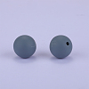 Round Silicone Focal Beads SI-JX0046A-10-2