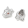 SHEGRACE Brass Cubic Zirconia Pendants XGRQ3K815-548P-2
