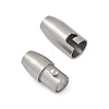 304 Stainless Steel Locking Tube Magnetic Clasps STAS-F194-20P-2