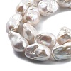 Natural Nucleated Pearl Beads Strands PEAR-B004-15J-04A-3