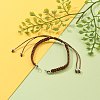 Adjustable Braided Polyester Thread Bracelet Making AJEW-JB00844-04-4