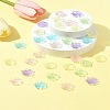 180Pcs 6 Colors Transparent Acrylic Beads OACR-FS0001-91-10