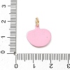 Spray Painted Brass Charms KK-CBAEB58-11-3