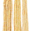 Anti-Tarnish Electroplate Glass Beads Strands EGLA-ZX010-6mm-13-2