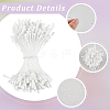 Gypsum with Cotton Cord Artificial Flower Core LS-DIY-WH20007-36A-09-5