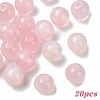 20Pcs Round Imitation Cat Eye Resin Beads RESI-YW0004-43B-1