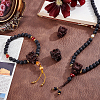 4Pcs Wood Beads WOOD-PH0003-90E-4