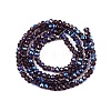 Electroplate Glass Beads Strands EGLA-A044-T1mm-L15-3