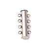 304 Stainless Steel Slide Lock Clasps STAS-A117-07B-P-1