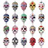 40Pcs 20 Styles Cinco de Mayo Alloy Enamel Connector Charms ENAM-CJ0004-87-1