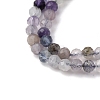 Natural Fluorite Beads Strands G-RM2025-A37-4mm-4