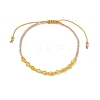 7Pcs Natural Gemstone Braided Beaded Bracelets BJEW-JB11420-3