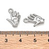 304 Stainless Steel Charms SA-CBAE5AC-01P-3