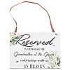 Rectangle Wood Reserved Hanging Sign Decorations DJEW-WH20005-02A-1