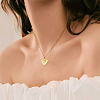 20Pcs Brass Locket Pendants KK-SC0007-49-6